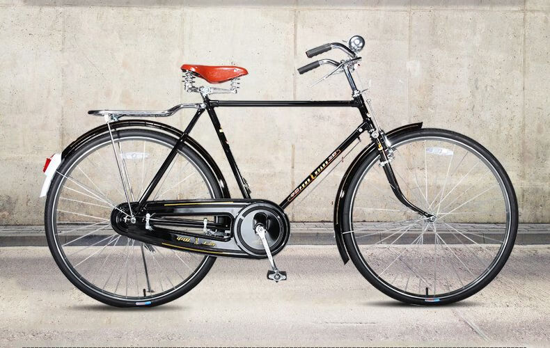 四世生花 二八大杠自行车城市自行车28大杠官方怀旧老款经典旗舰老式