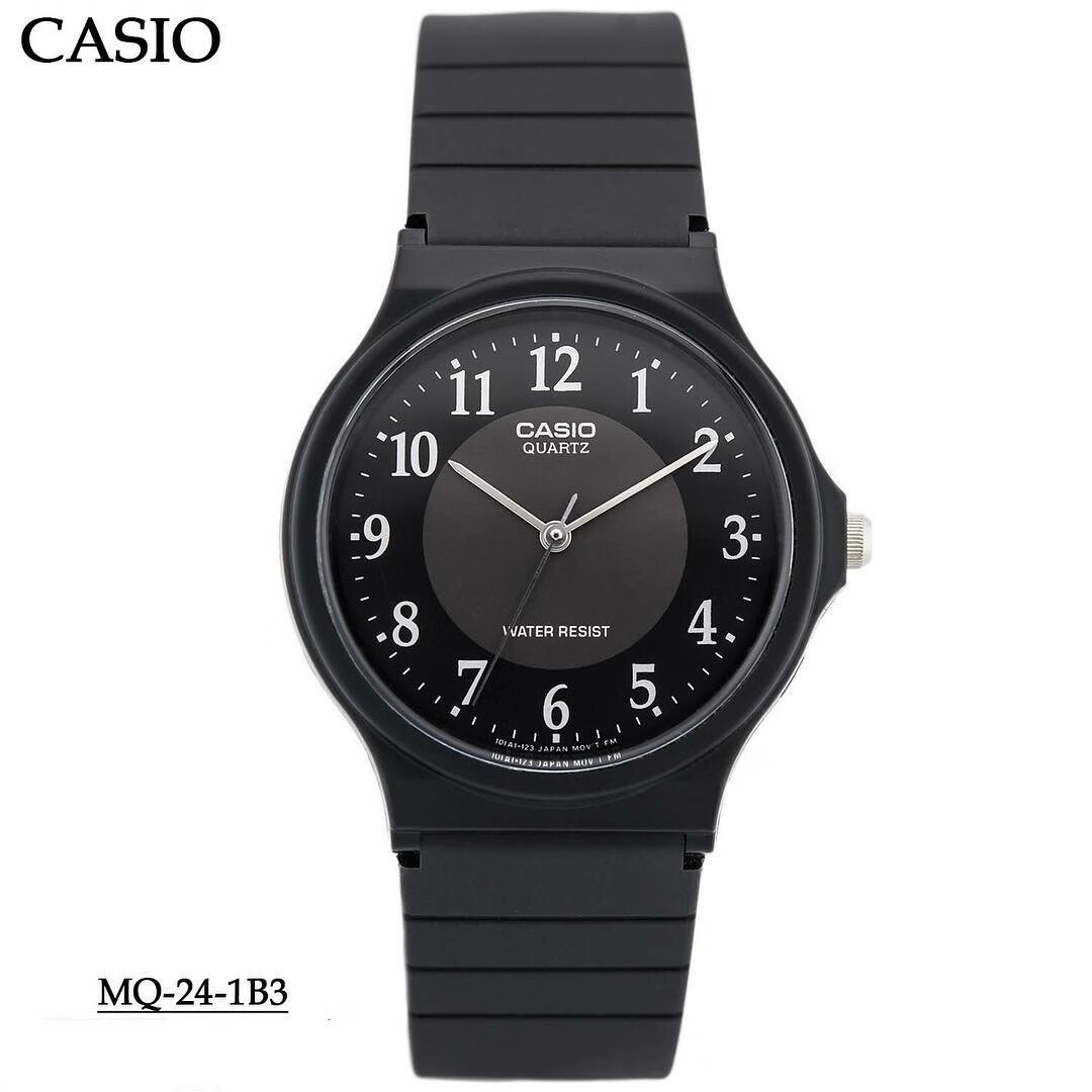 卡西欧(casio) 卡西欧大表盘casio男女学生手表mq-24-7b/7b2 mw59/240