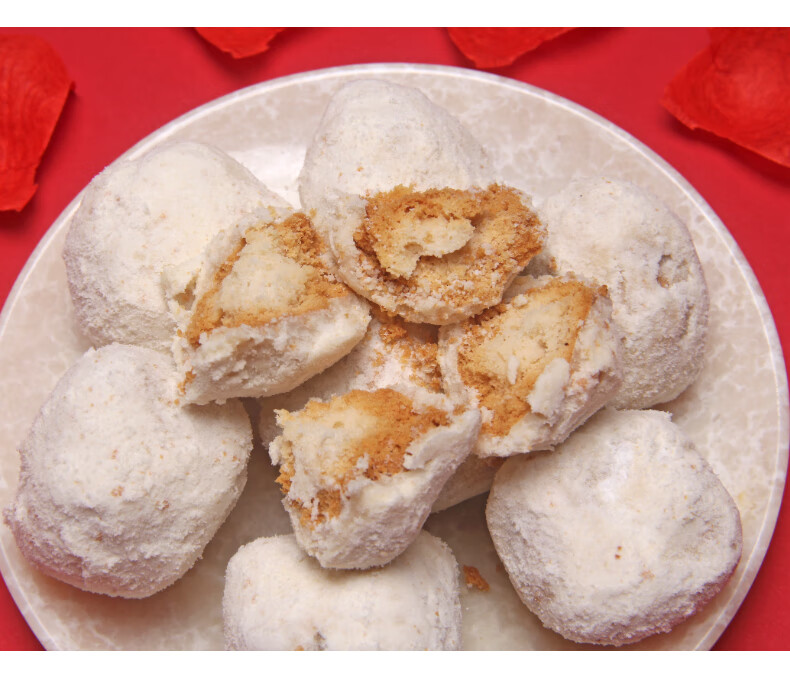 河南特产口酥蜜角果子口酥果子老式传统糕点果子大金果500g 3袋装