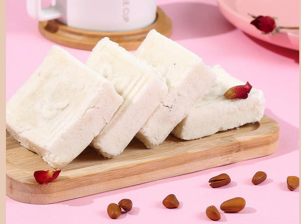 苏州糕团糕点猪油糕糯米糕团手工年糕松糕传统美食苏州特产松糕松子