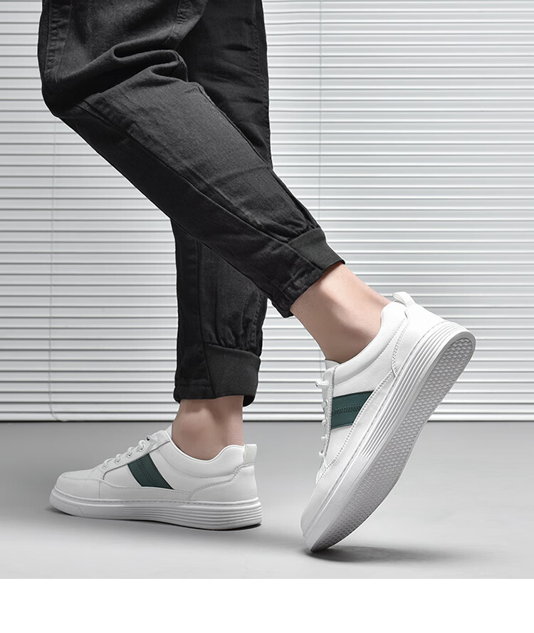卓诗尼男鞋低帮板鞋撞色小白鞋学生潮鞋休闲运动鞋户外网球鞋1211382