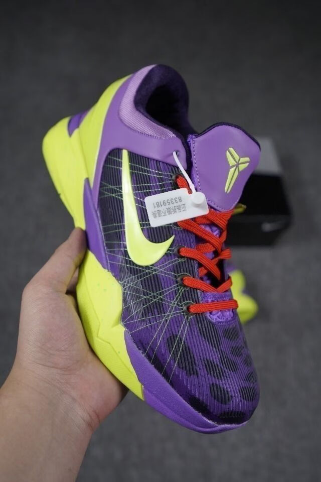 莆田纯原款科比7代奥运版篮球鞋黑黄 红白龙黑月kobe6 复活节zk7 zoom