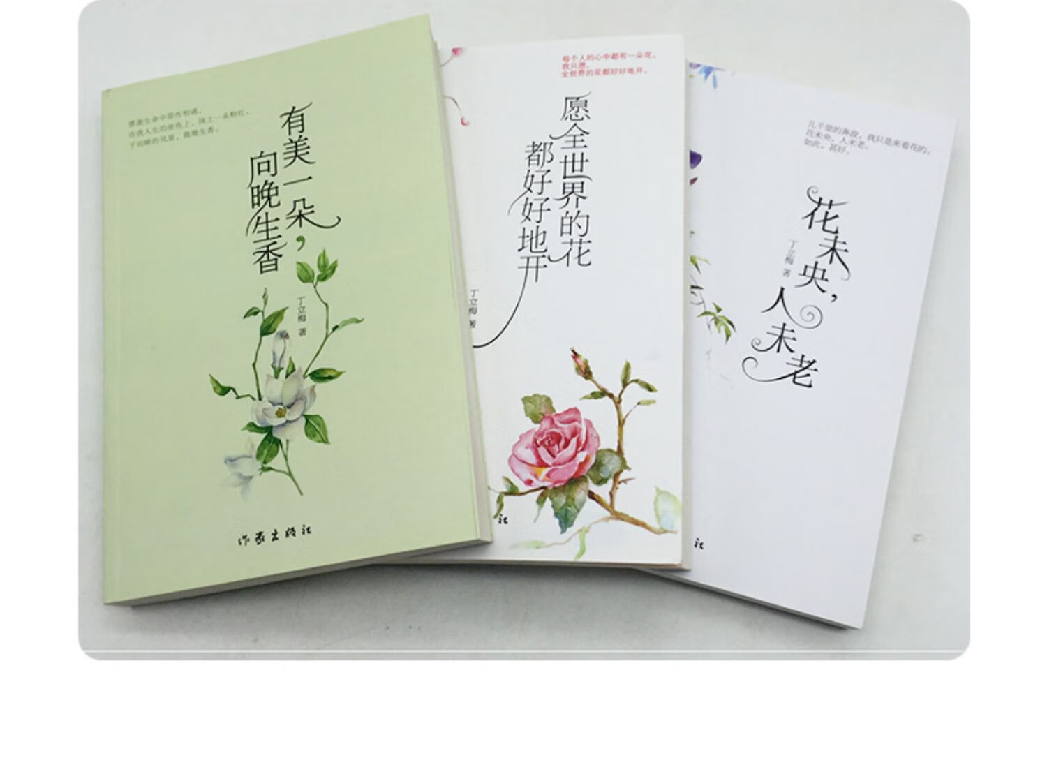 丁立梅散文自选集正版书籍连续14年入选中考考题有美一朵向晚生香花