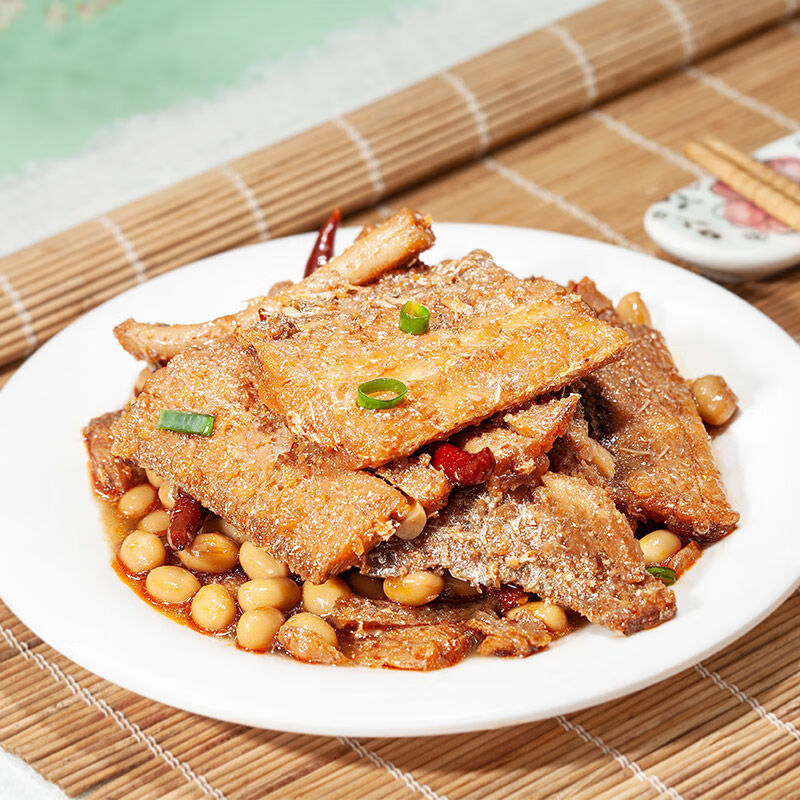 味品堂渤海湾带鱼罐头【150g*6罐装】五香香辣味品堂渤海湾带鱼罐头