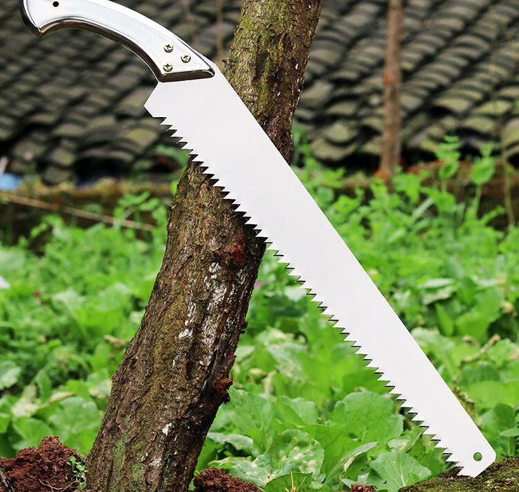 铁柄刀锯手工锯子木工锯园林伐木锯果树锯家用手锯木头折叠锯家用铁柄