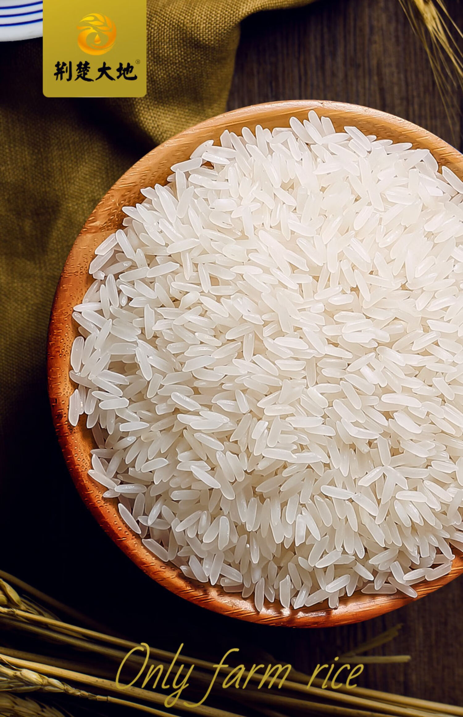 荆楚大地长粒大米5kg南方农家籼米10斤新米丝苗米粥米小包装香米