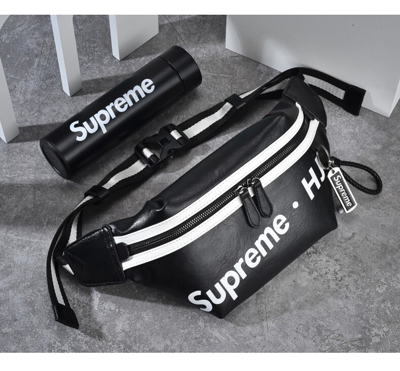 supreme官网旗舰2022夏季新款男士斜挎包潮牌ins单肩挎包休闲胸包