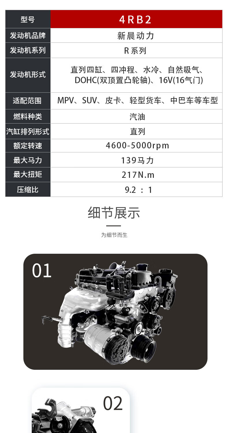 4rb2发动机参数图片