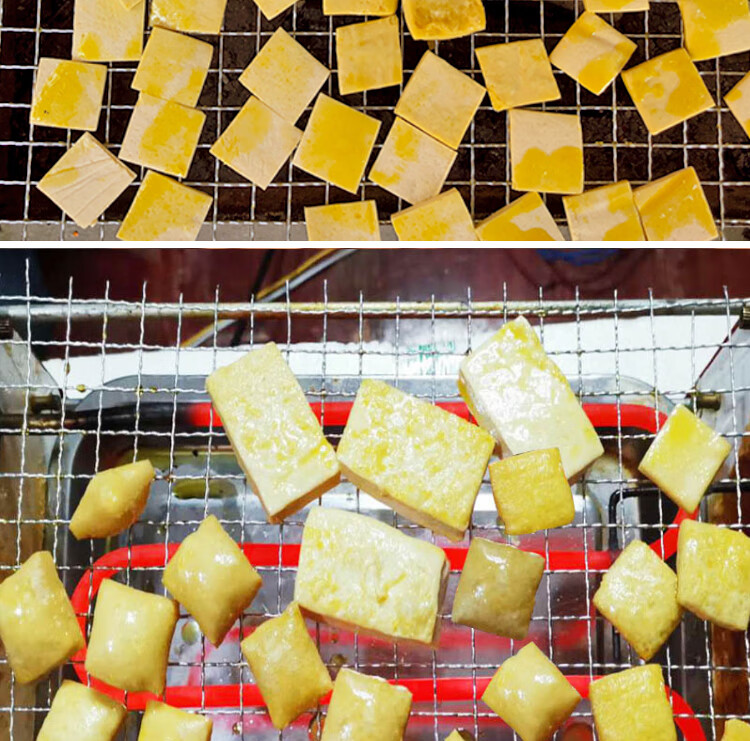 遵义牙签小豆腐贵阳爆浆豆腐特色小吃油炸烙锅烧烤嫩豆 小豆腐三份