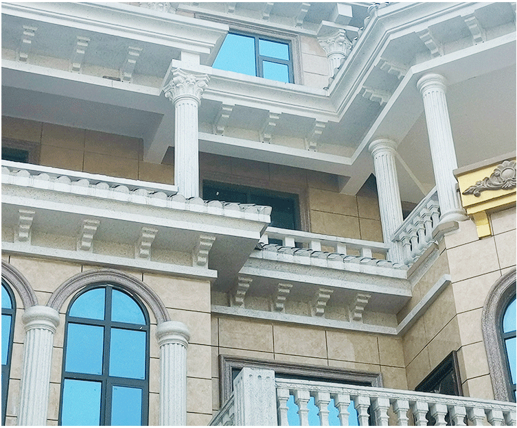 梁托模具罗马柱檐托预制建筑模板水泥现浇欧式别墅模型abs塑钢材质 b