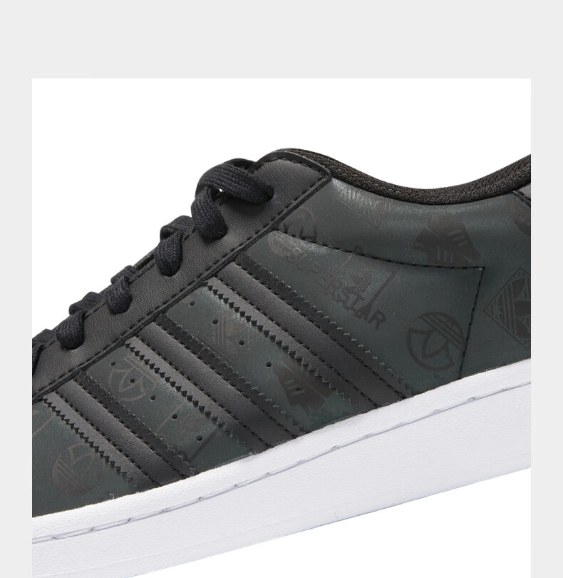 adidasoriginal阿迪达斯三叶草中性superstarfoundatio休闲鞋gx8412