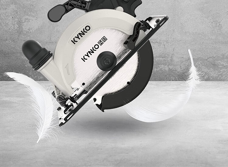 坚固充电式电圆锯锂电木工锯电锯大功率工业级手持圆盘锯7寸电动工具