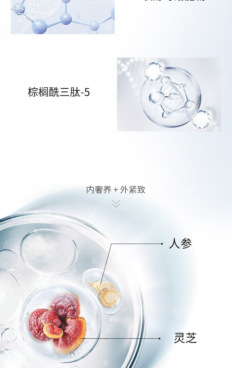 百雀羚肌初赋活致臻套装304050岁中年妈妈抗皱提拉紧致补水保湿水乳护肤 抗皱礼盒(水乳霜精华液)