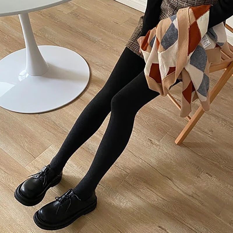 肉色连裤丝袜光腿神器女ins潮自然裸感加绒加厚美腿jk打底裤a自然肤踩