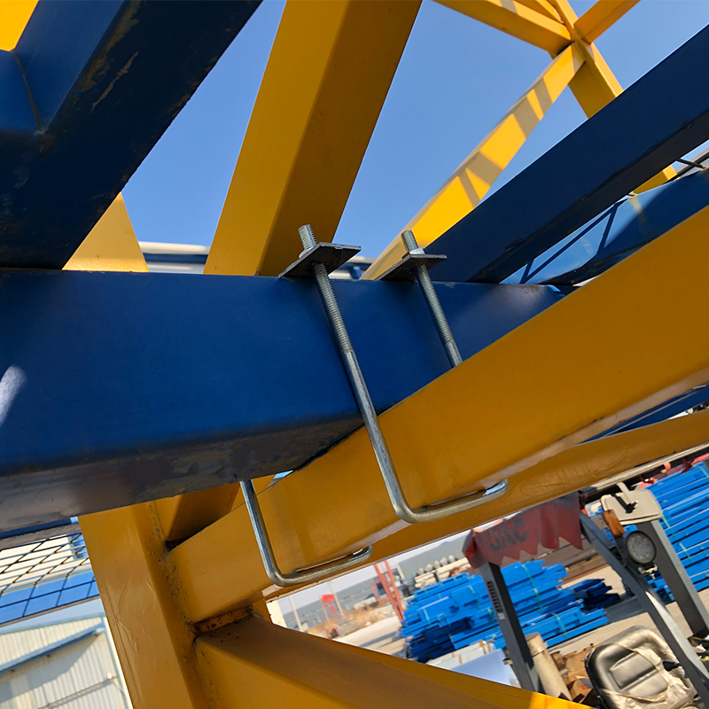 塔吊防攀爬防护安防坠落装置操作平台工厂建筑工地可定制磐之纤 蓝色