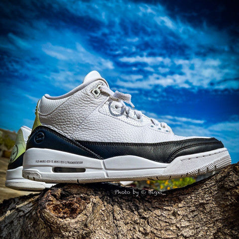 纯原aj3藤原浩气垫篮球鞋男鞋女鞋赛车乔3北卡蓝火焰红白水泥 aj3.