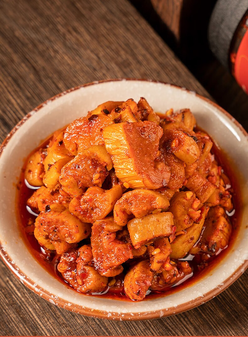 高山脆萝卜干麻辣榨菜下饭菜四川特产外婆咸菜甜辣萝卜丁泡菜屋头 下