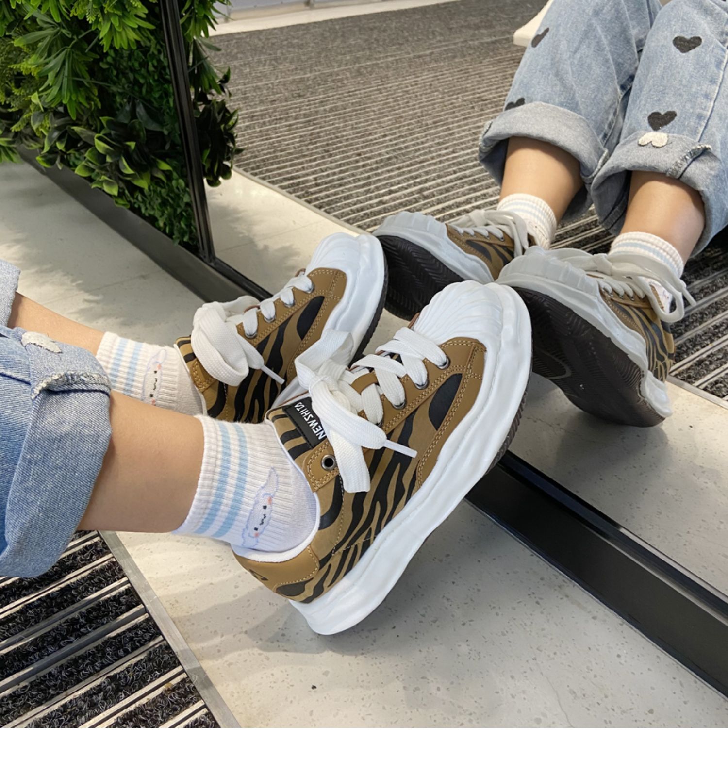 欧洲站高端品牌三原康裕联名溶解鞋贝壳头mmy溶解板鞋男女原创小众