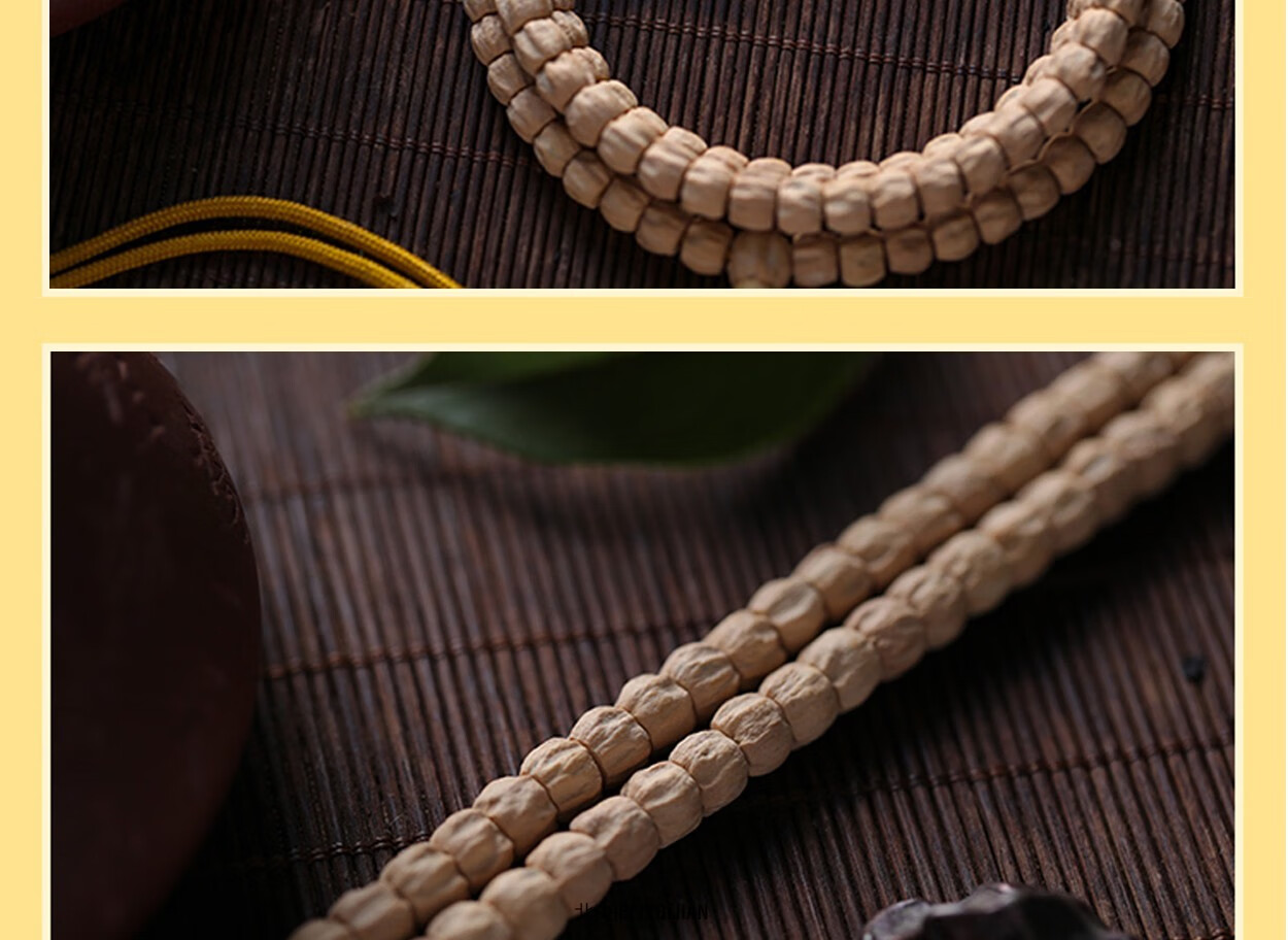 纯血热振寺百香籽108颗原籽佛珠鬼脸柏香籽菩提子手串男女念珠单圈