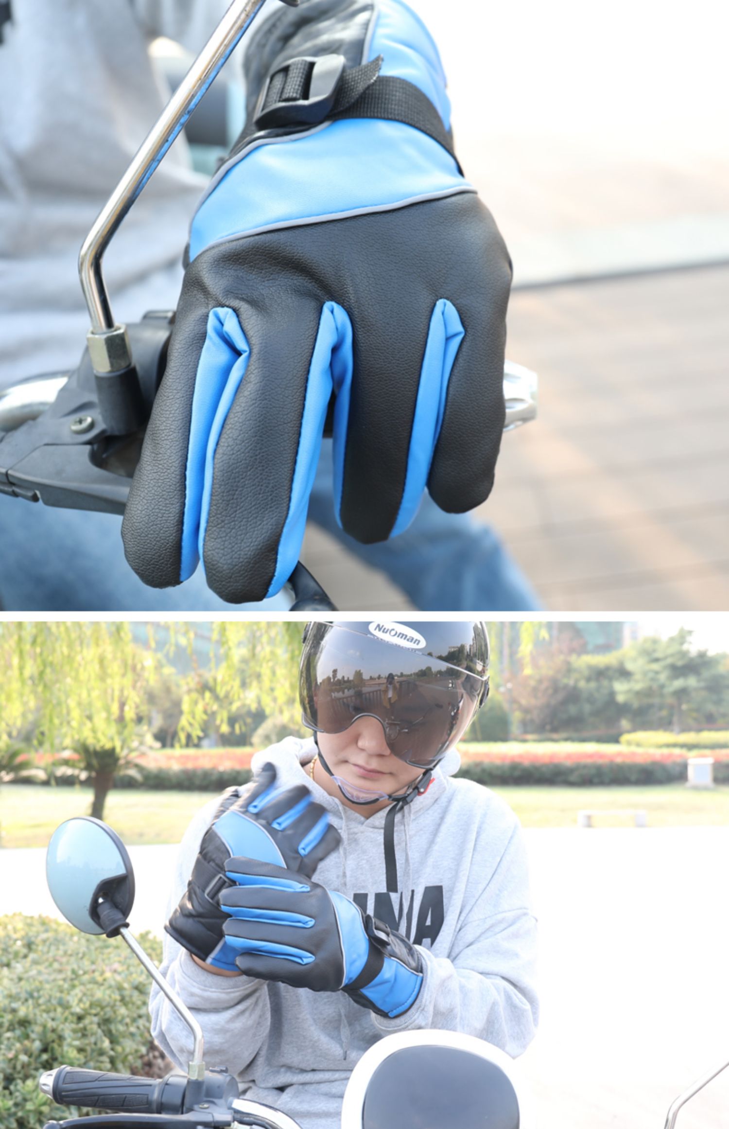 小牛雅迪同款电瓶加热电热手套充电宝保暖电动车摩托自发热男女恒温