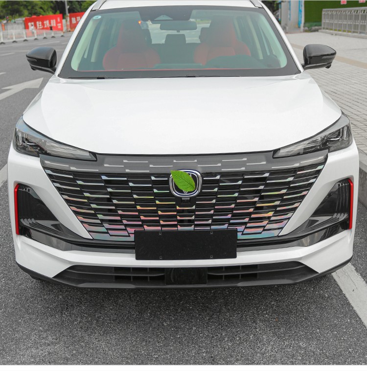 适用于2022款长安cs55plus中网改装前脸贴纸第二代cs55plus车头装饰贴