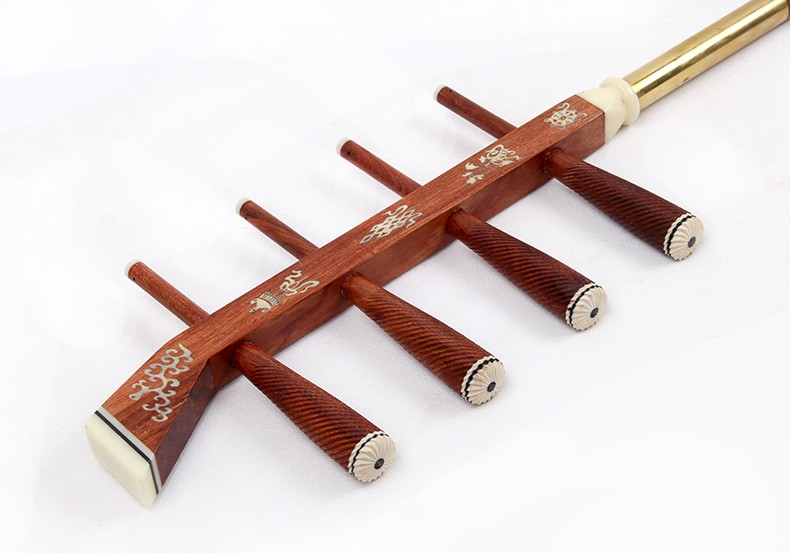 低音四胡黑檀低音四胡红木花梨木红檀低音四胡嵌丝骨雕低音四胡黑檀