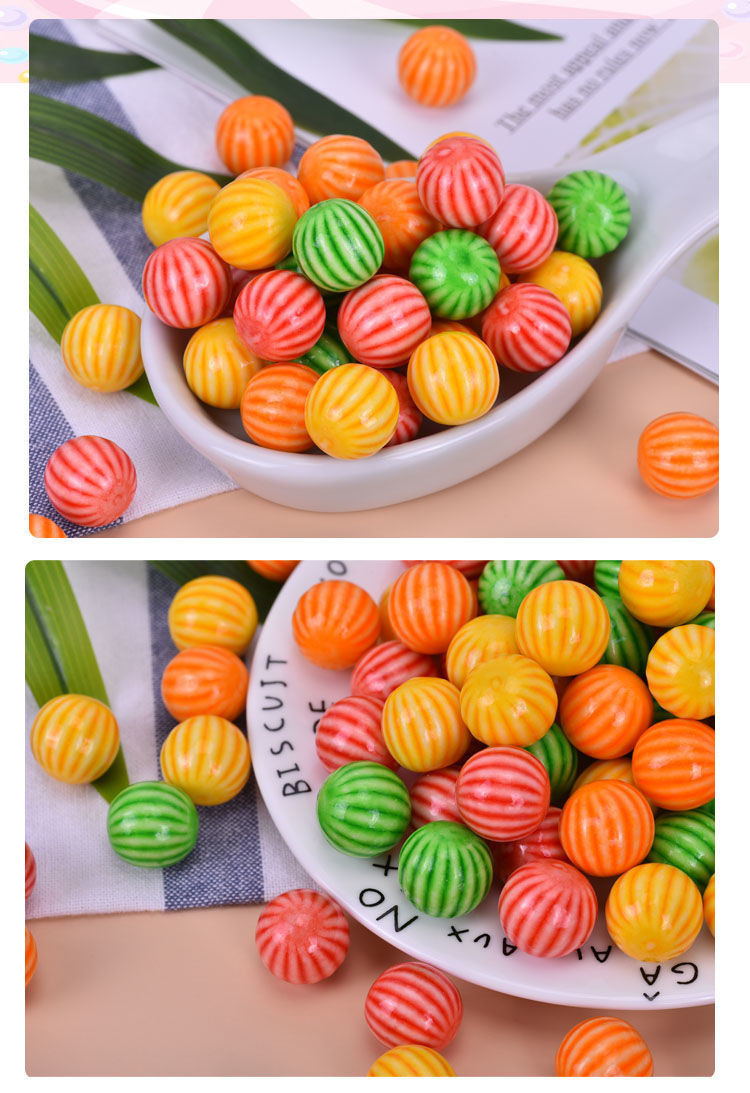 【顶济堂】西瓜泡泡糖怀旧80 90怀旧西瓜 休闲怀旧零食五彩西瓜泡泡糖