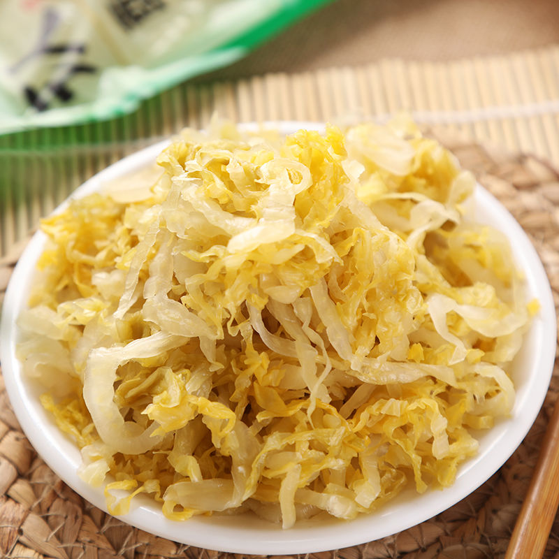 东北酸菜500g/袋 东北杀猪菜酸菜馅袋农家大缸腌制鲜酸菜丝 4袋装酸菜