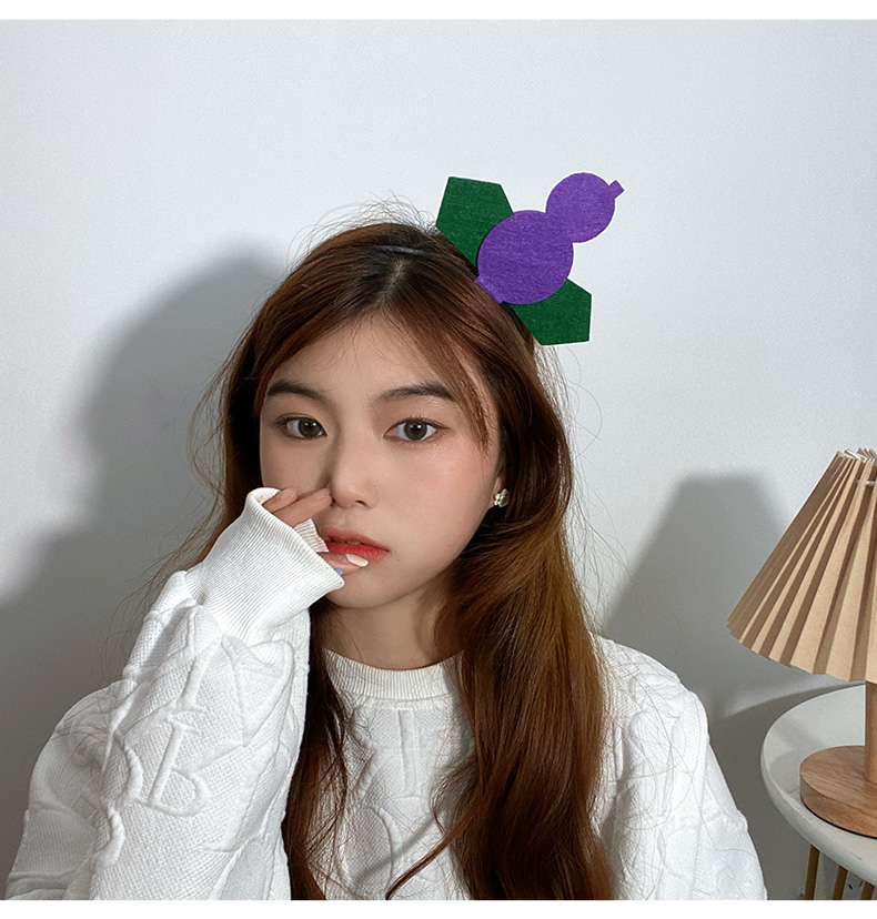 超萌可爱cos葫芦娃发箍网红创意搞怪儿童表演头箍发卡头饰品fg04613