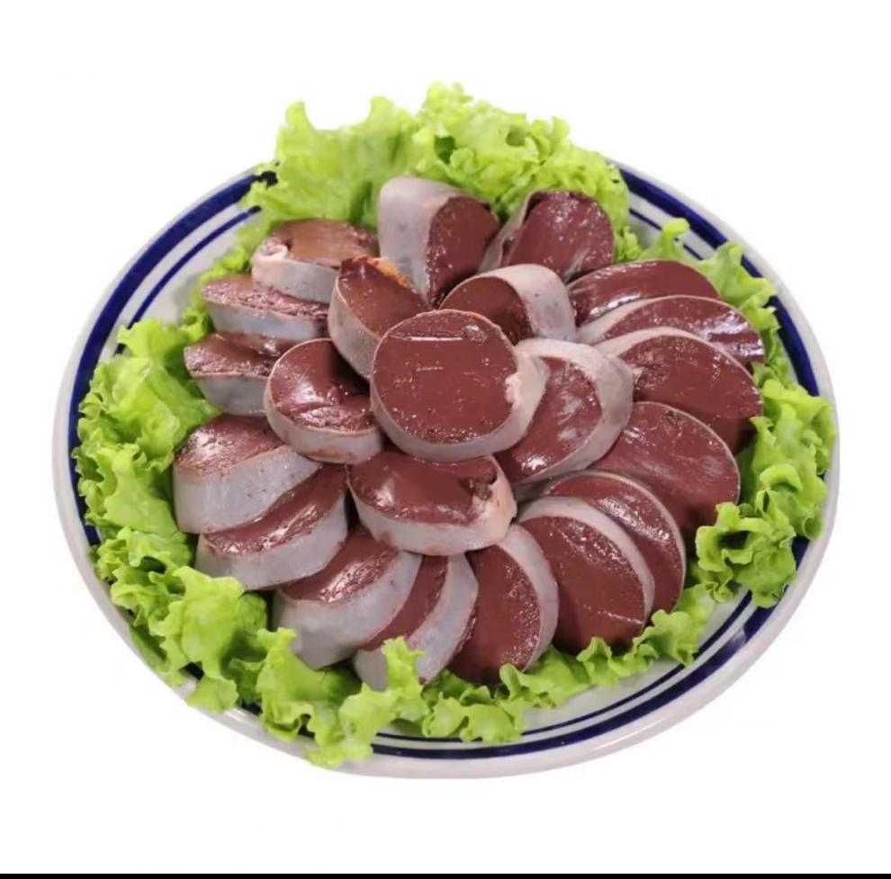 东北笨猪血肠纯手工制作农家笨猪血杀猪菜食材现灌手抓灌肠猪血肠东北