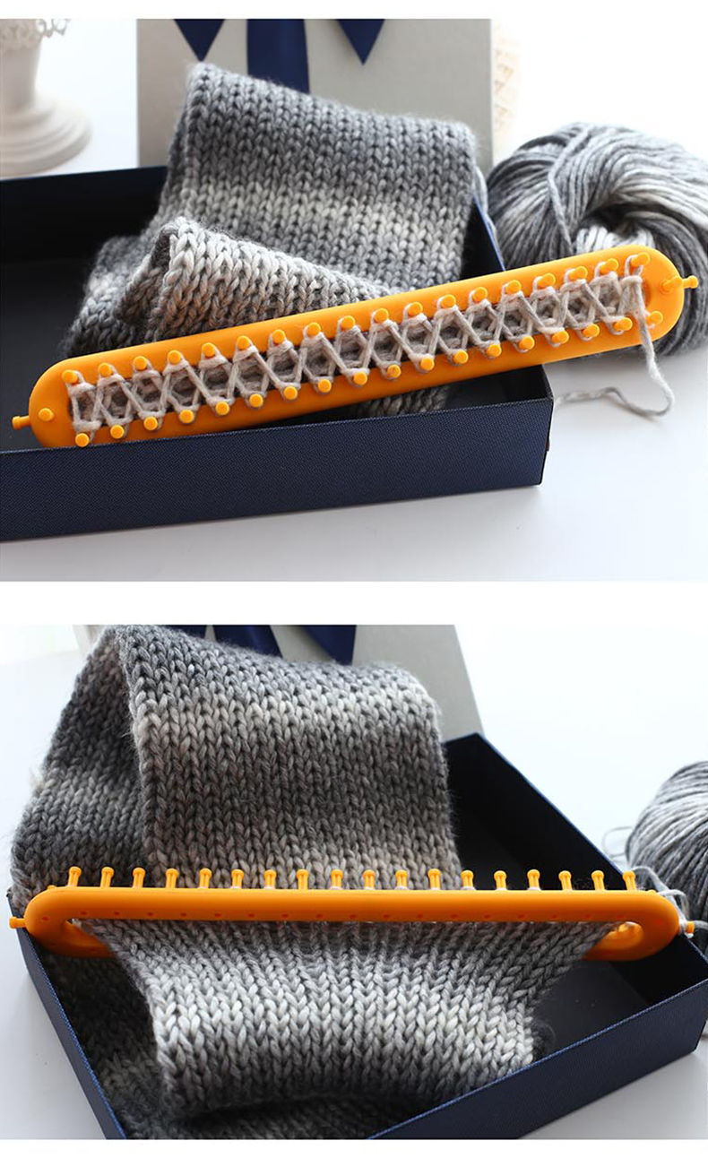 兴班织围巾神器编织全套工具带教程送男女朋友手工diy织毛衣帽子围脖