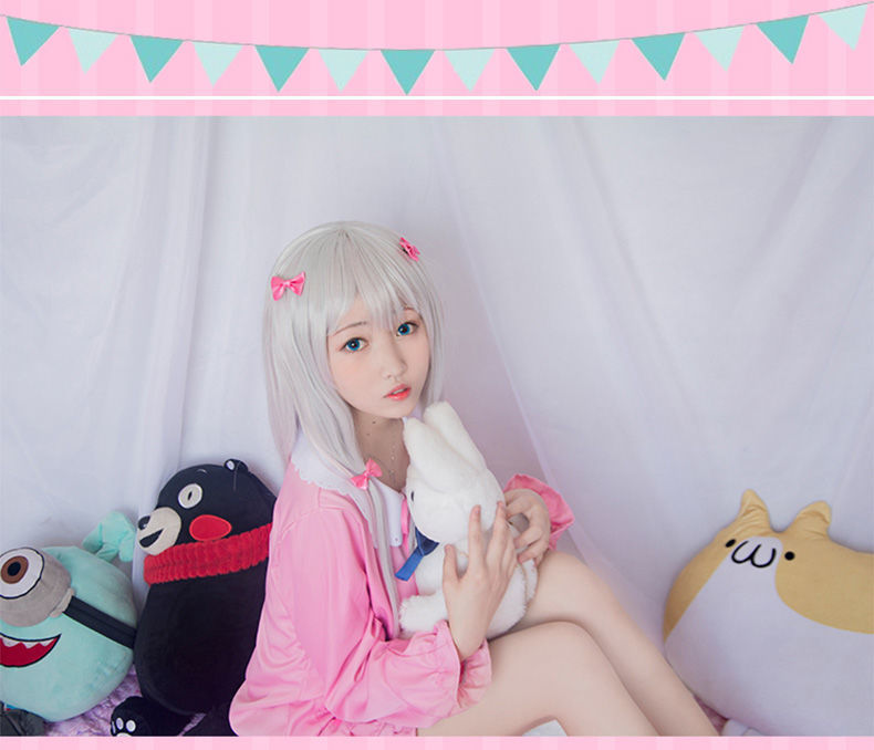 阿老师粉色睡衣服黄漫和泉纱雾cos服动漫cosplay服装女 和泉纱雾睡衣