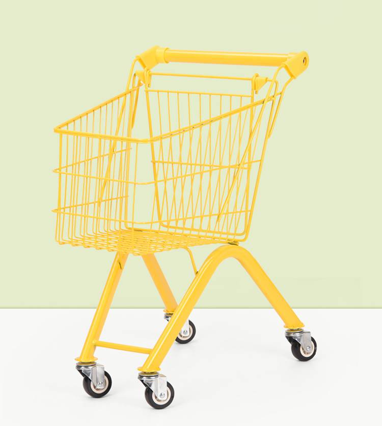 儿童购物车玩具儿童购物车宝宝幼儿大号金属仿真超市小推车男女孩网红