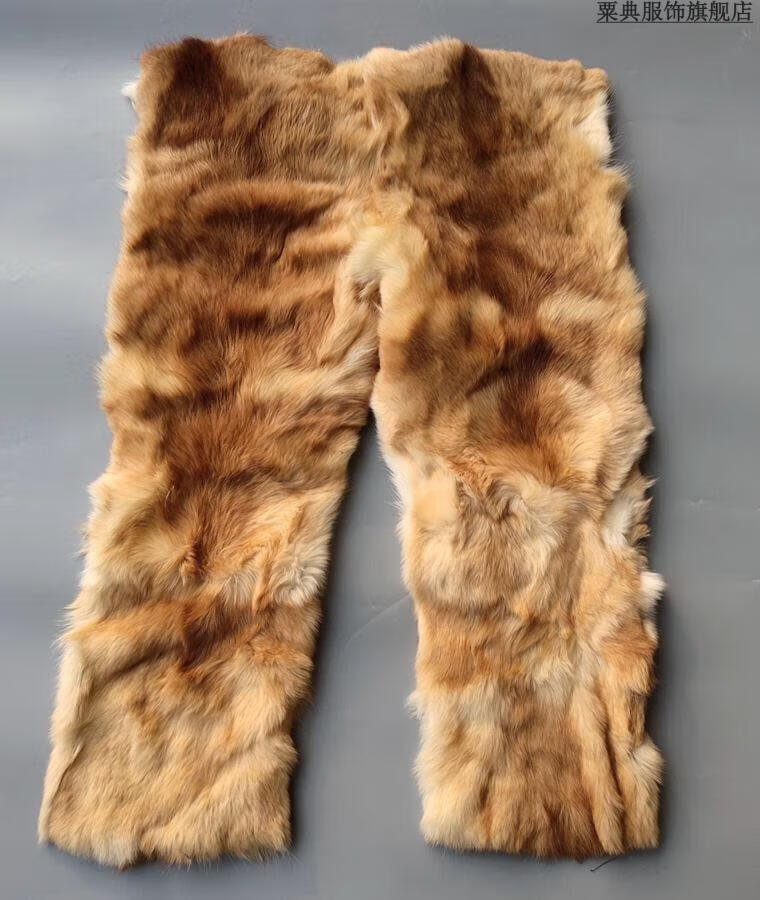 狗皮裤子羊毛加厚皮毛一体机车户外棉裤中老年羊皮裤外穿带毛男士冬天