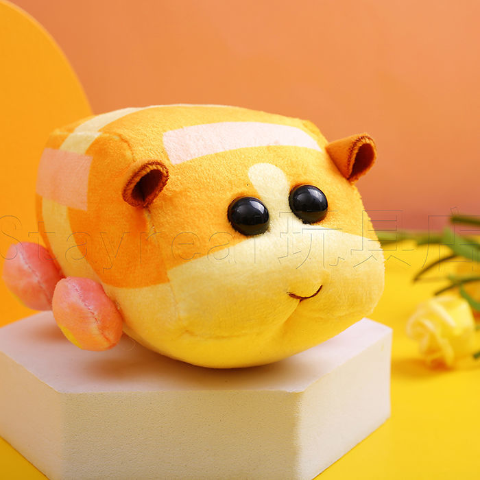 成品天竺鼠车车公仔玩偶娃娃机礼物可爱毛绒公仔20cm阿比