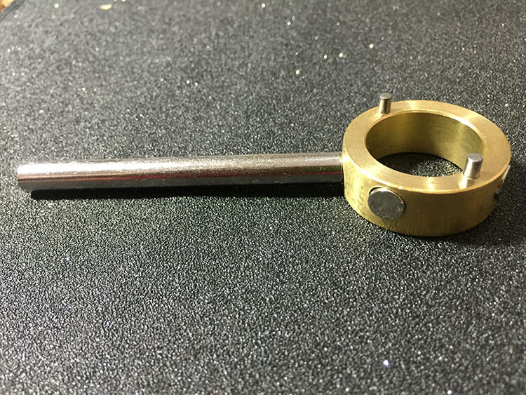 阀门钥匙自来水表前磁性锁闭阀水表钥匙开关扳手供暖气地暖热力25普通