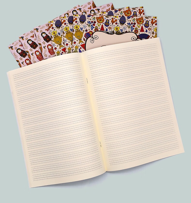 世宜得 俄语作业本 俄文本子16k俄语练习本练习册单词作业本课堂书写