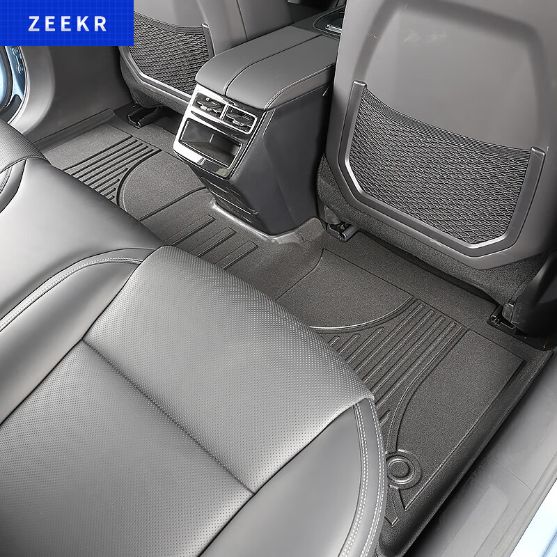 适用于极氪001脚垫tpu环保脚垫防水防脏耐磨地垫全包围改装极氪001tpv