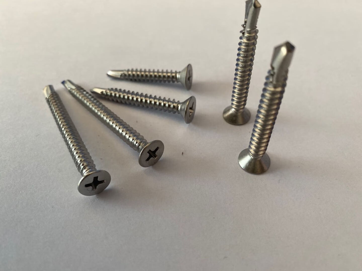 8 410不锈钢沉头/平头十字自攻自钻/钻尾螺丝钉/燕尾钉 s2工业 (10支)