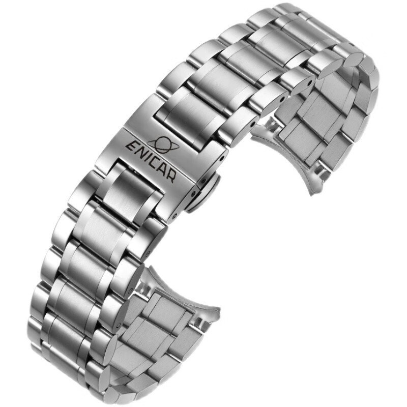 英纳格表带原装品质 【优品精选】英纳格 红牌系列实心手表带钢带男女