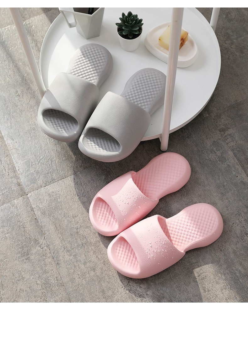 merdor踩屎感拖鞋男夏天家用浴室洗澡防滑室内防臭不臭脚厚底拖鞋女