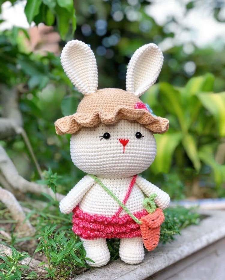 xpmr新品diy打发时间毛线手工钩针编织五股玩偶可爱动物礼物材料包