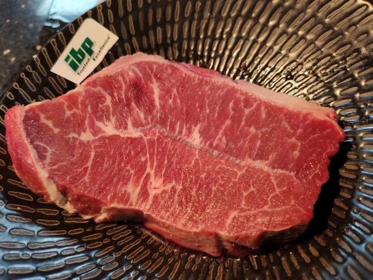 加拿大93厂安格斯m3谷饲200天板腱牡蛎肉小排1000g包顺丰调料悦君心谷