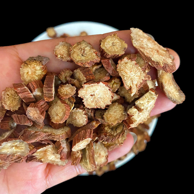 正宗野生丹参片500g丹参中药材丹参中药天然无硫片可打粉【图片 价格