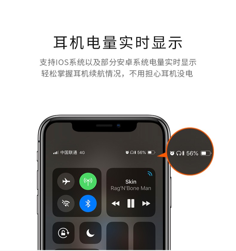 兽卫无线华为蓝牙耳机超长续航待机挂耳式新款typec充电高端男款运动