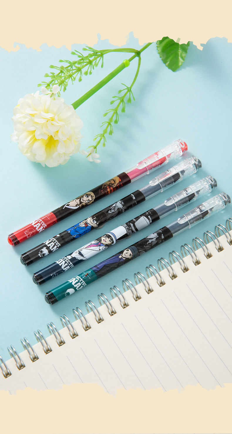 爱好文具名侦探柯南rp3071直液式走珠笔0.