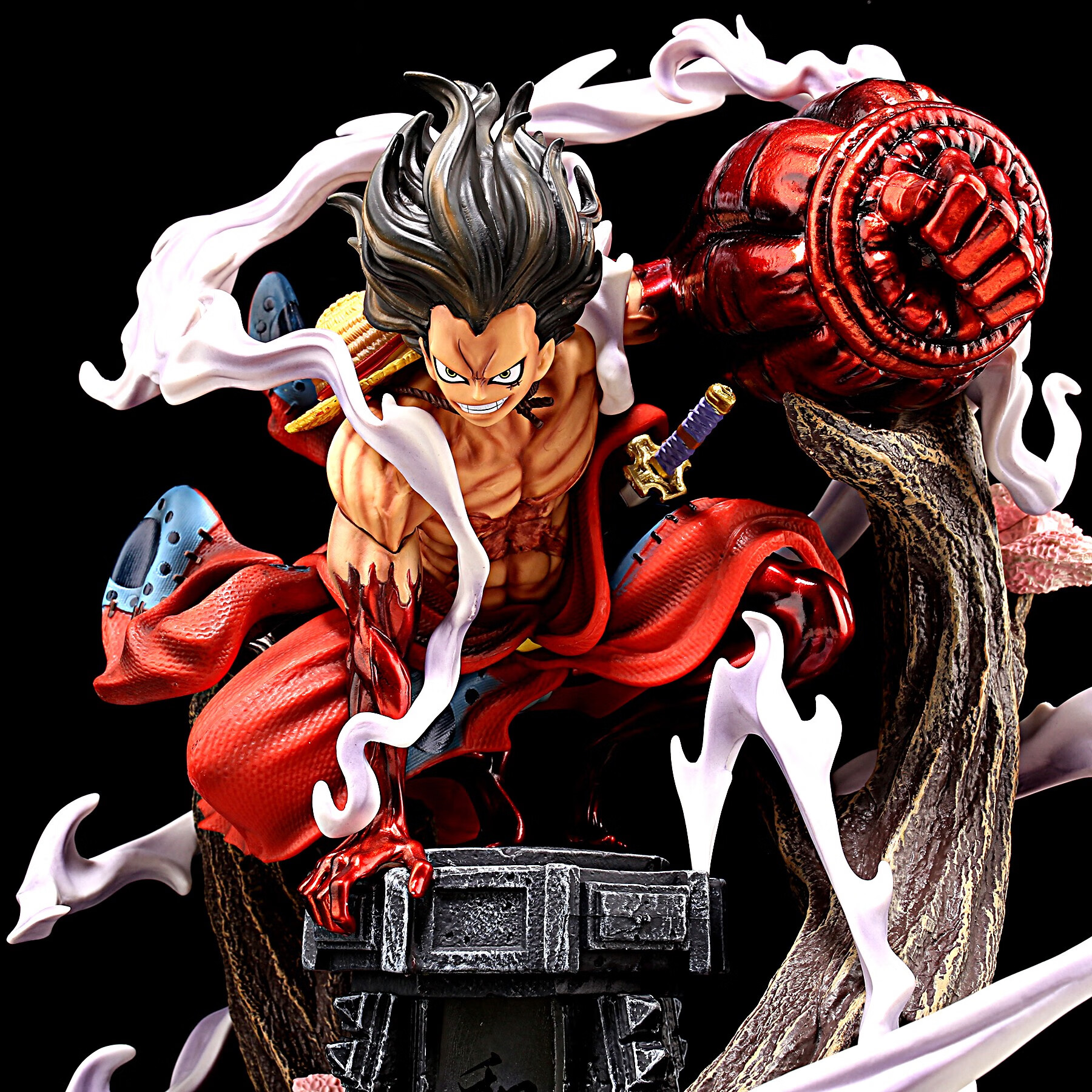 海贼王gk和之国路飞和服索隆超大型雕像模型手办摆件动漫周边礼 和服