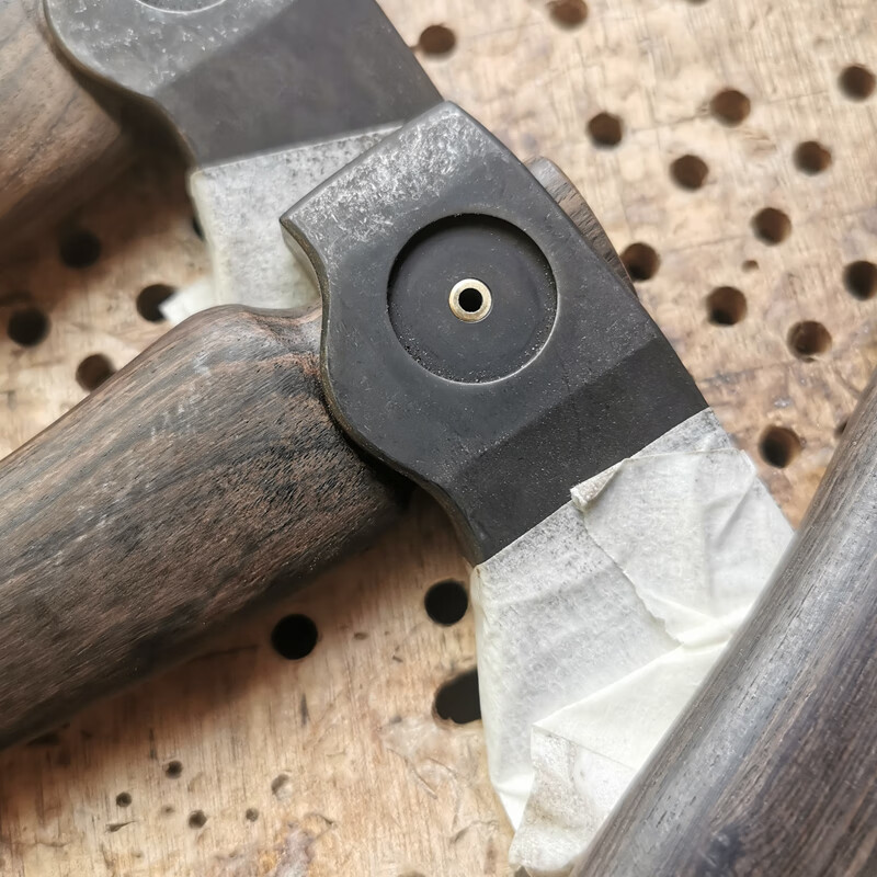 定制手斧edc随身户外小斧头帮道具440c钢制木柄小型迷你斧 小斧头