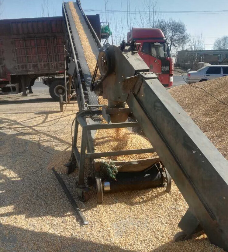 小型升降式扒谷机粮食粮机扒粮机提升机刮板式链条式扒粮机绞龙 双