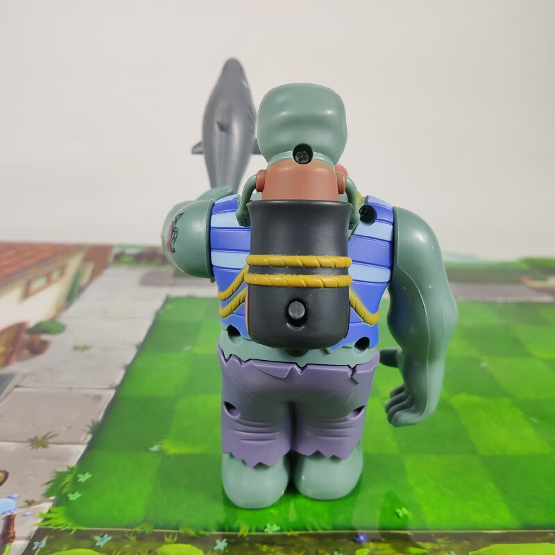 植物大战僵尸玩具大号海盗巨人僵尸僵王博士可弹射2深海巨人全套3 大